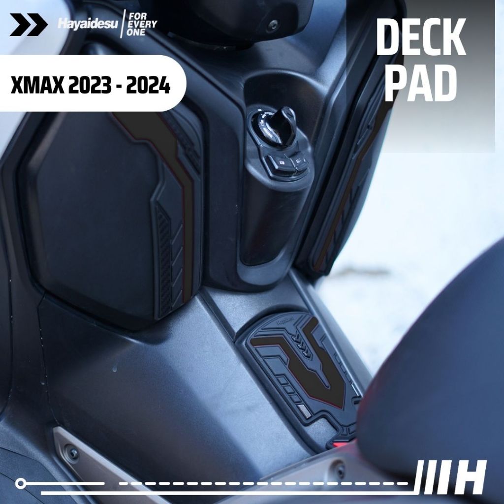 HAYAIDESU Deck Pad for YAMAHA X-Max 300 Connected (2023-2024)