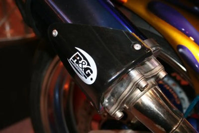 Tri Oval Exhaust Protector (Can Cover)
