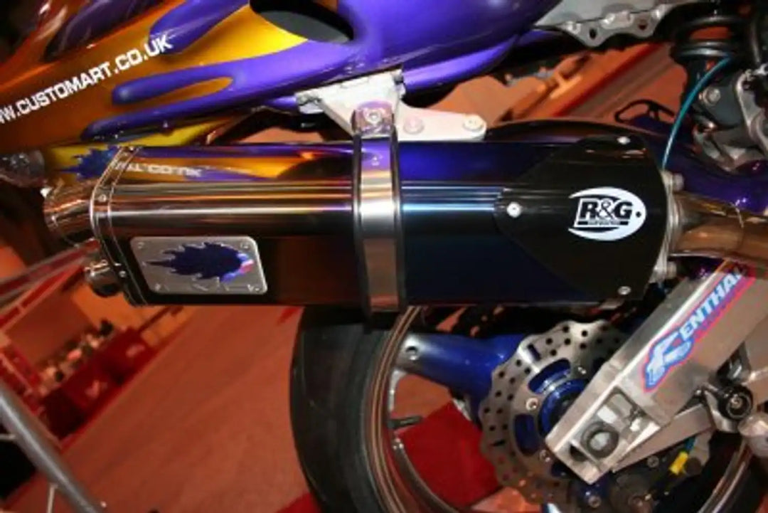 Tri Oval Exhaust Protector (Can Cover)