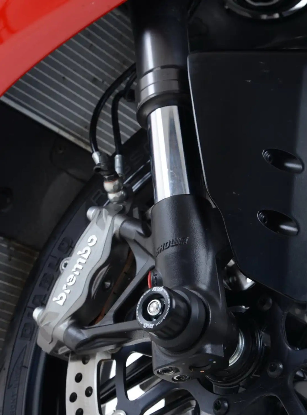 Fork Protectors for selected DUCATI Panigale & Streetfighter Models