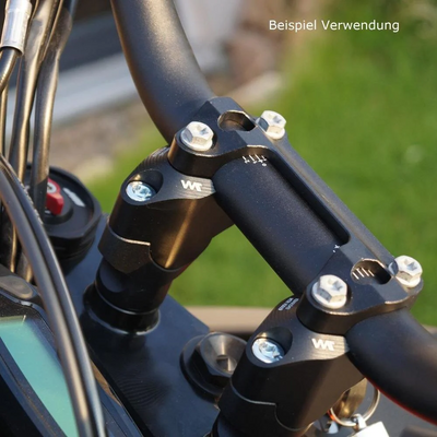 Handlebar Riser 30mm with 19mm Offset for KTM Adv & Duke Series