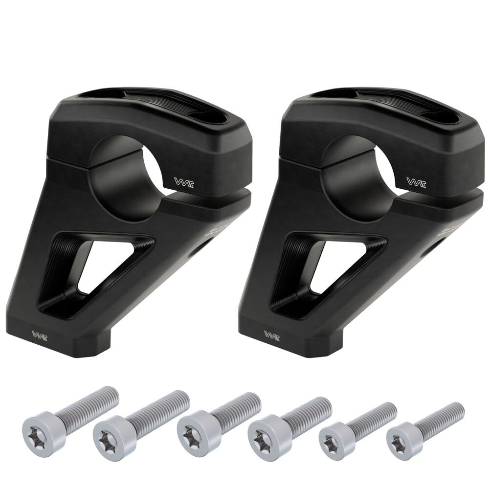 Handlebar Risers with Offset 30mm High and 26mm Closer for BMW R 12 G/S (2025-)