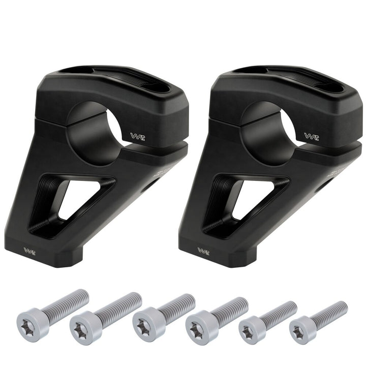 Handlebar Risers with Offset 30mm High and 26mm Closer for BMW R 12 G/S (2025-)