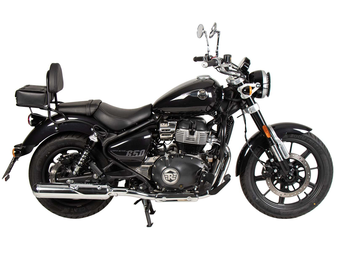 Sissybar with Rear Rack For ROYAL ENFIELD Super Meteor 650 (2023-)