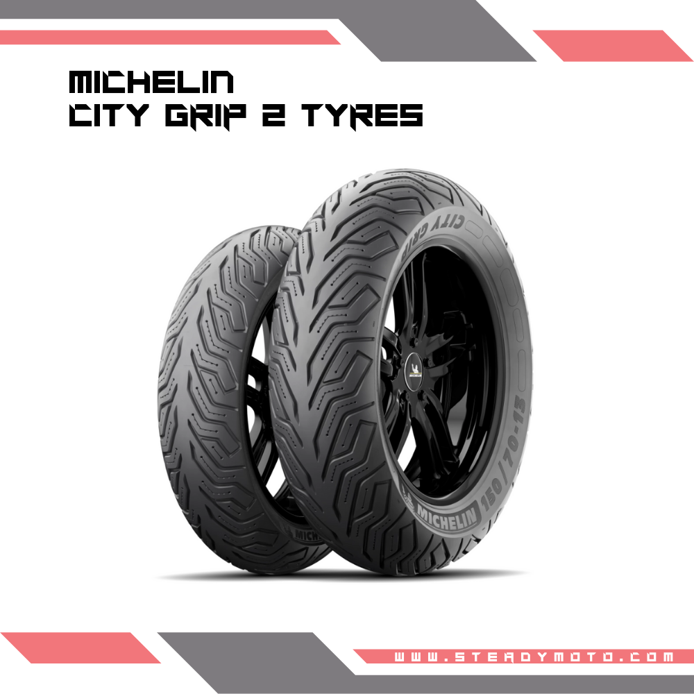 MICHELIN City Grip 2 Tyre Bundle - F15/R14