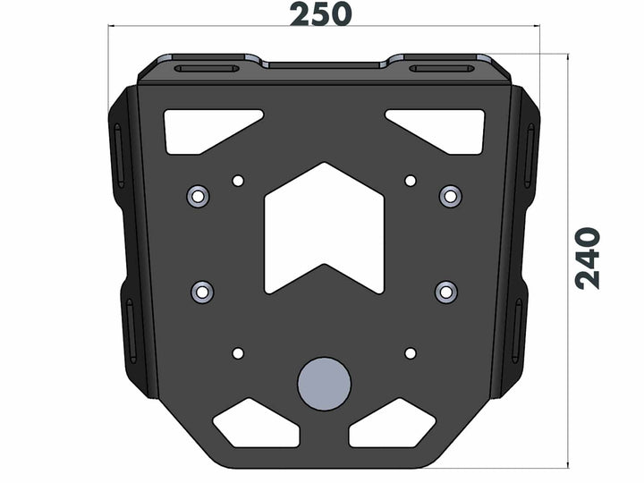 Minirack Soft Luggage Rear Carrier for HONDA CB 650 R (2024-)