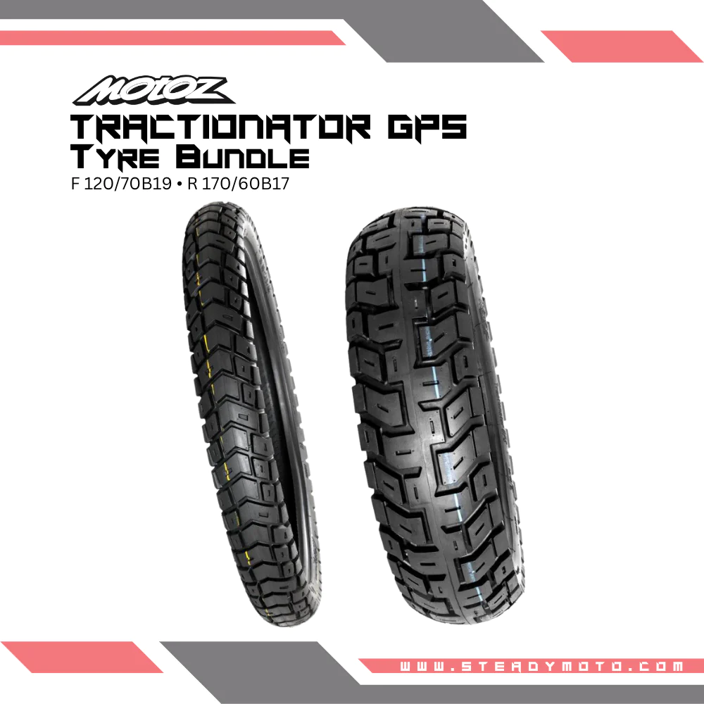 MOTOZ TRACTIONATOR GPS Tyre Bundle - F19/R17