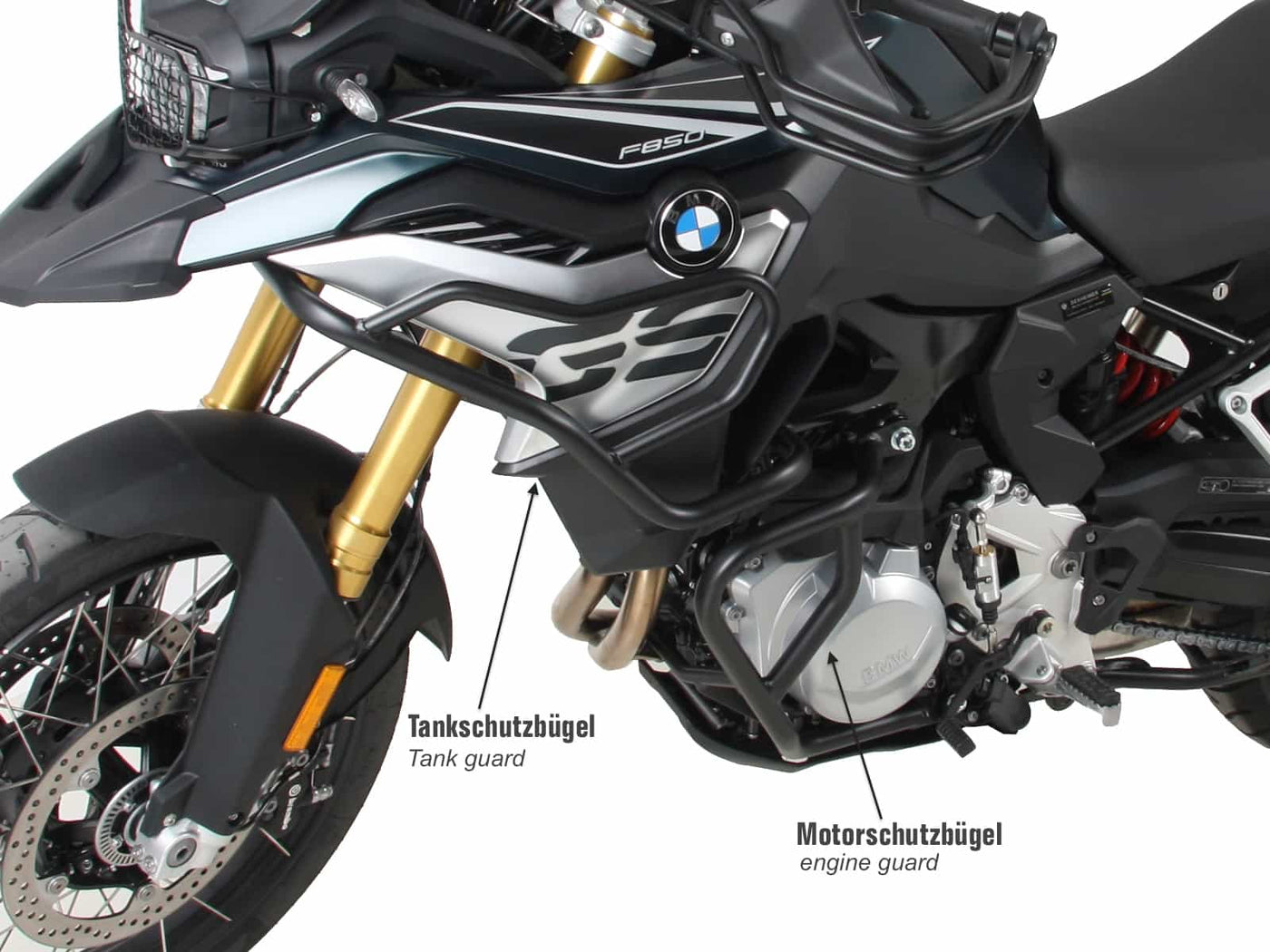 Engine Protection Bar for BMW F 750 GS, F 850 GS & F 900 GS