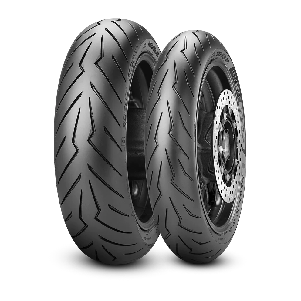 PIRELLI DIABLO ROSSO III & Scooter Tyre Bundle - F17R15