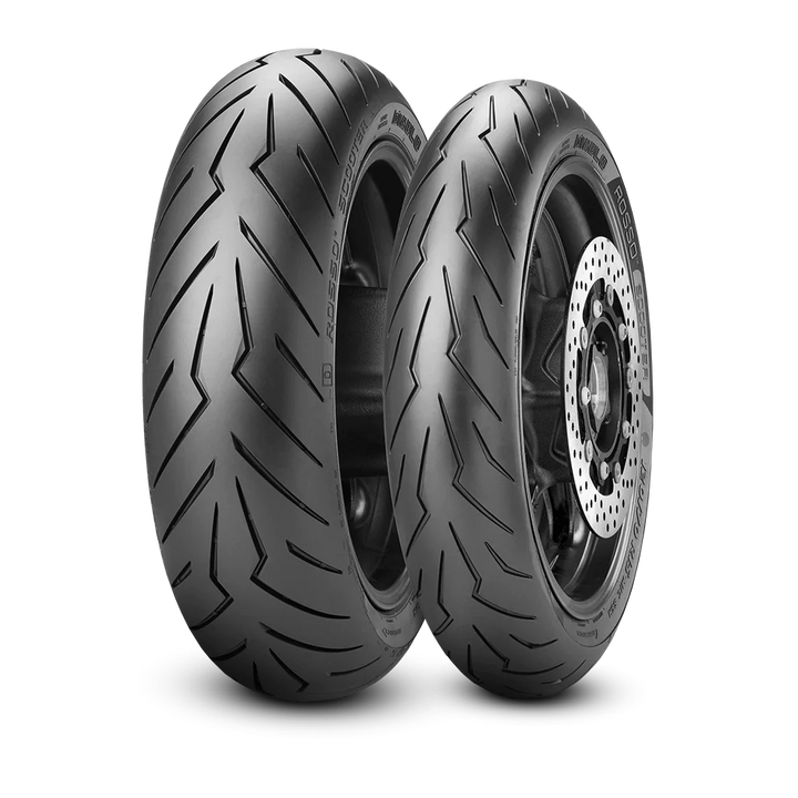 PIRELLI DIABLO ROSSO III & Scooter Tyre Bundle - F17R15