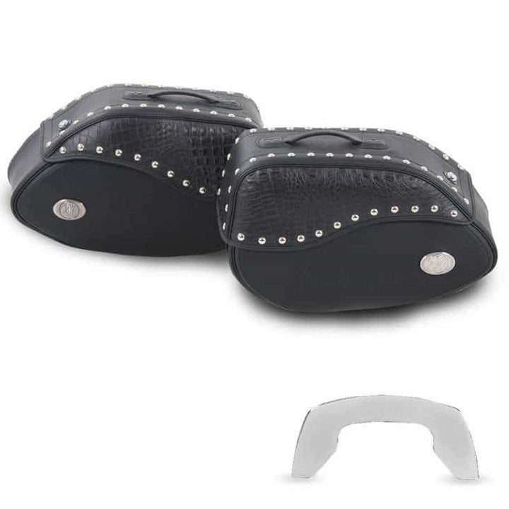 Ivory Leather Bag Set BLACK for C-Bow Holder