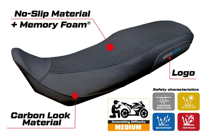 Poulx Ultragrip Comfort System for CF MOTO 800 MT-X (2025-2026)