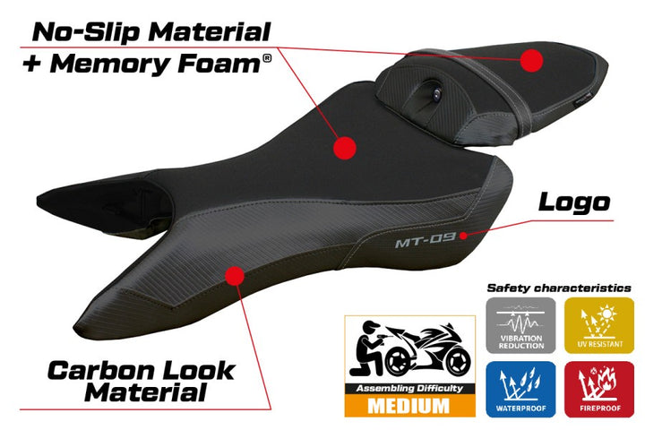 Mus Comfort System for YAMAHA MT-09 (2024-2025)