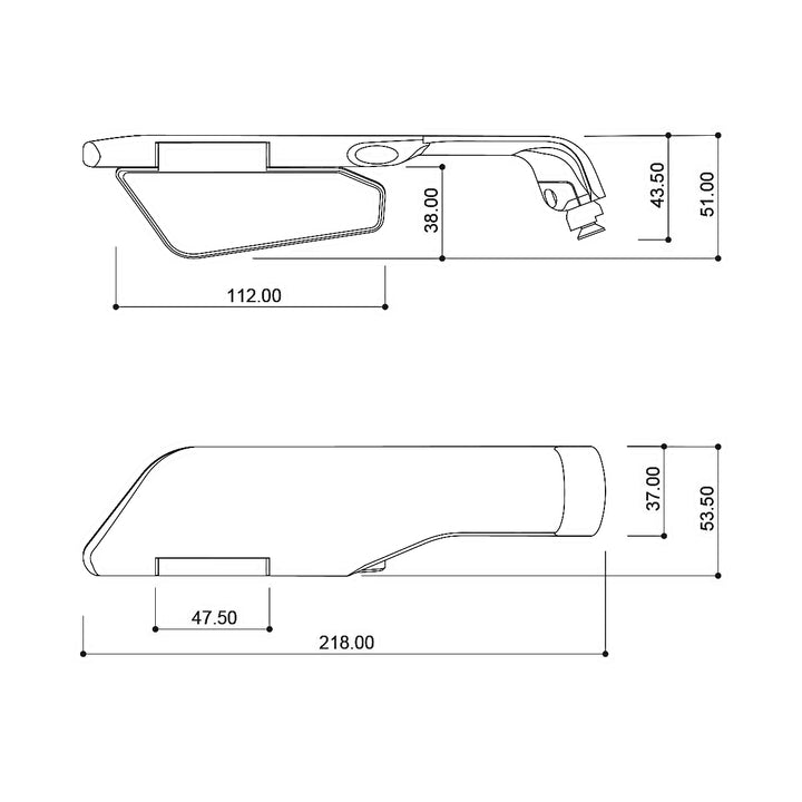 Skin Air Racing Rearview Mirrors (Pair)