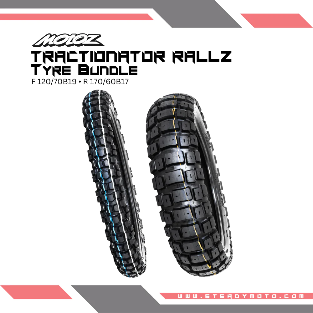 MOTOZ TRACTIONATOR RALLZ Tyre Bundle - F19/R17