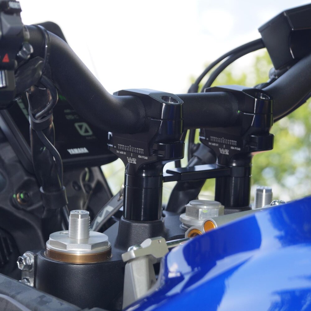 Handlebar Riser (Adjustable) for YAMAHA Tenere 700 & World Raid (2019 ...