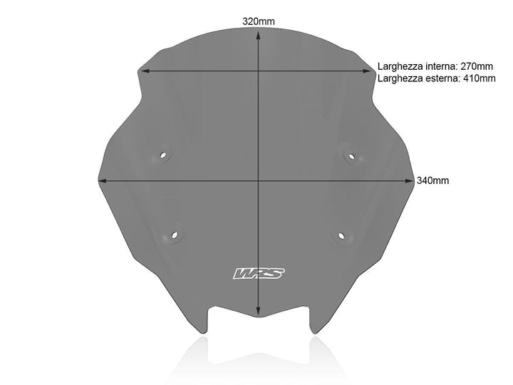 Sport Windscreen for KAWASAKI Z 1000 SX / Ninja 1000 SX