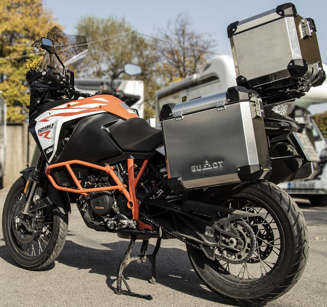 HUSQVARNA & KTM | Defender Evo Side Panniers & Top Case System