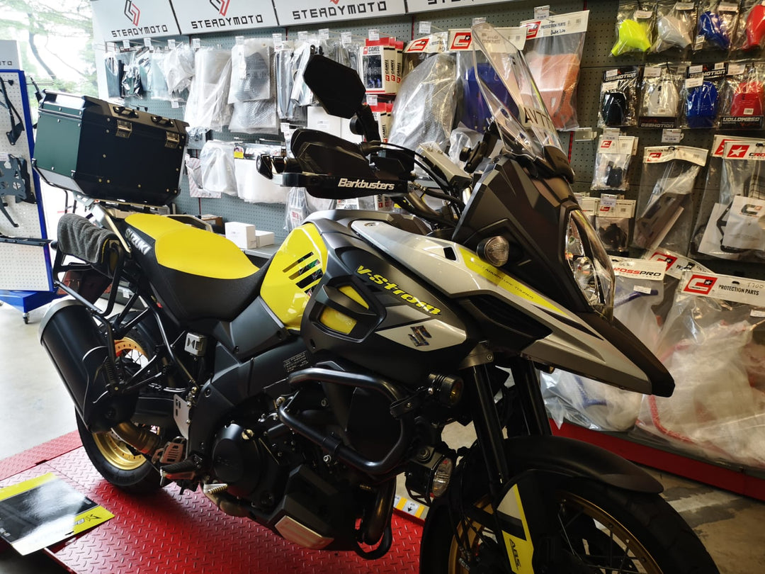 Barkbusters Hand Guards Kit for selected HONDA models, SUZUKI V-Strom models & KAWASAKI Versys 1000