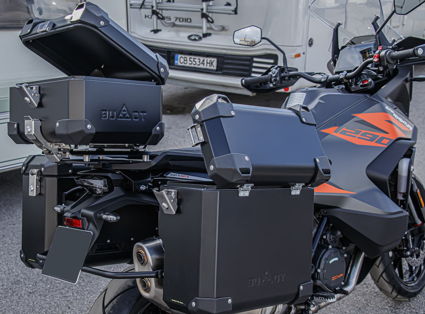 BUMOT Defender EVO Side Panniers System for KTM Super Adv R / S (2021-)