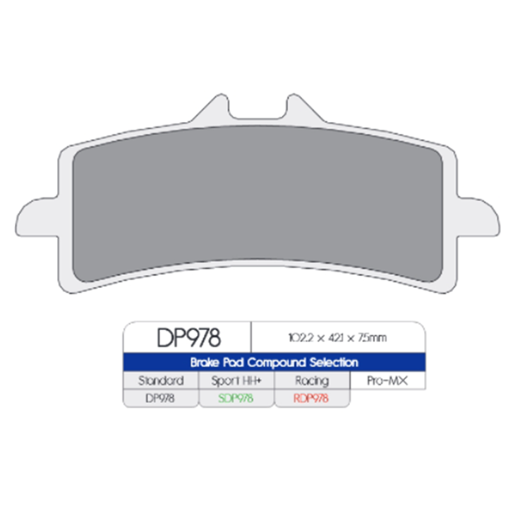 RDP978 RDP X-Race Brakes