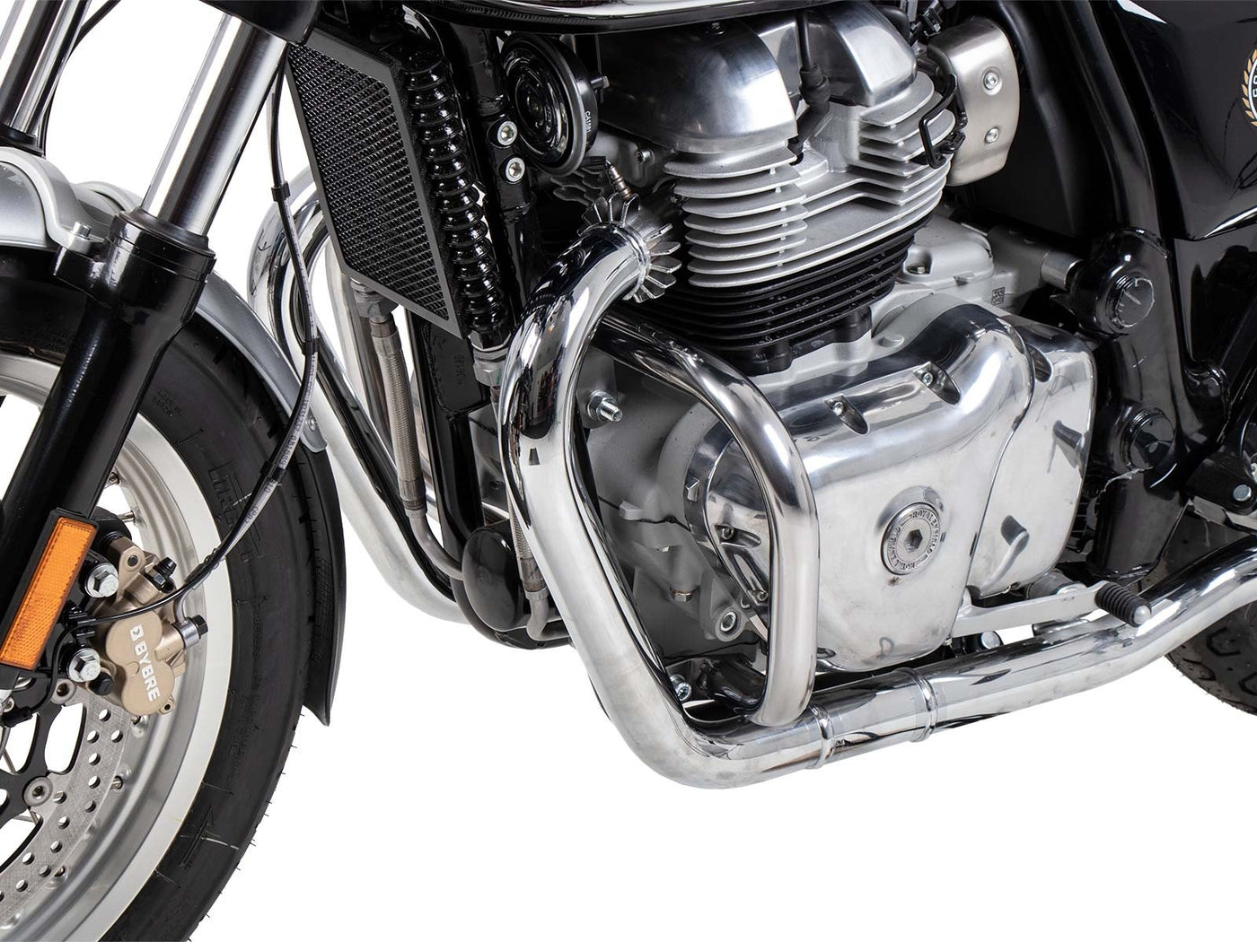 Engine Protection Bar (Chrome) for ROYAL ENFIELD Interceptor 650 & Continental 650 / GT