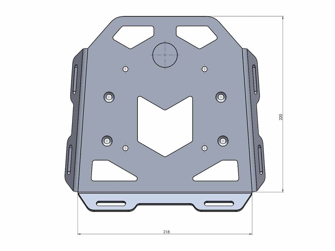 Minirack Soft Luggage Rear Carrier for HONDA MSX 125 Grom (2021-)