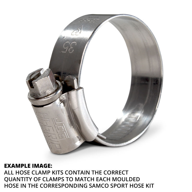 SAMCO Sport Y-Piece Race Design Stainless Steel Radiator Hose Clamp Kit for KTM Adv & Duke Series Models