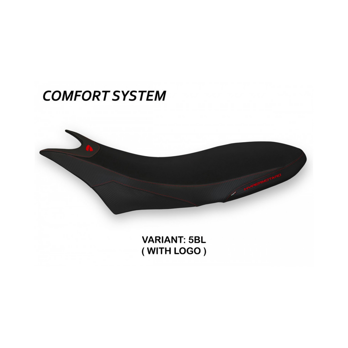 Orlando 1 Comfort System Seat Cover for DUCATI Hypermotard 950 (2019-2022)