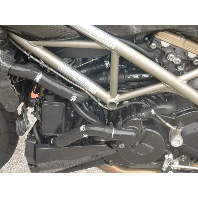 SAMCO Sport Silicone Radiator Coolant Hose Kit (8-pc) for DUCATI Streetfighter 848 / 848 S / 1098 / 1098 S