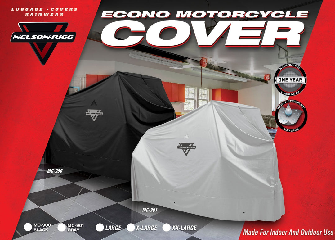 ECONO Motorcycle Cover (Black)