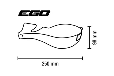 EGO Mini Handguard Ð Two Point Mount (Straight 22mm)