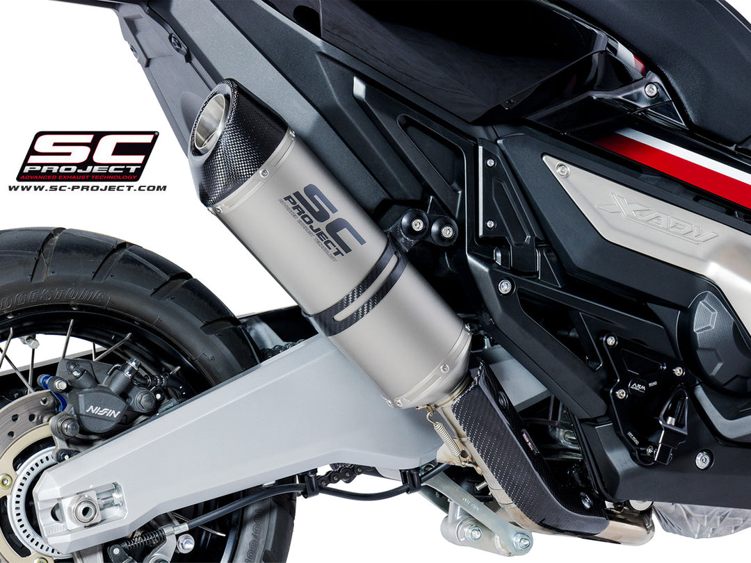 HONDA X-ADV750 SC1-R Titanium Slip-On Exhaust
