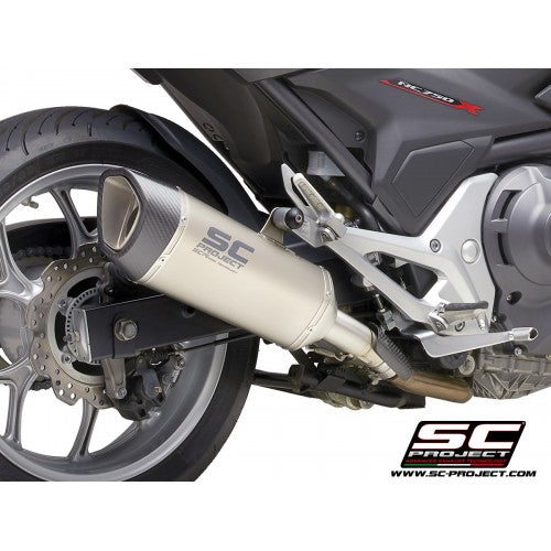 HONDA NC750S/X SC1-R Titanium Slip-On Exhaust