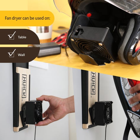 Portable Hanger Dryer with USB Fan (3700RPM)