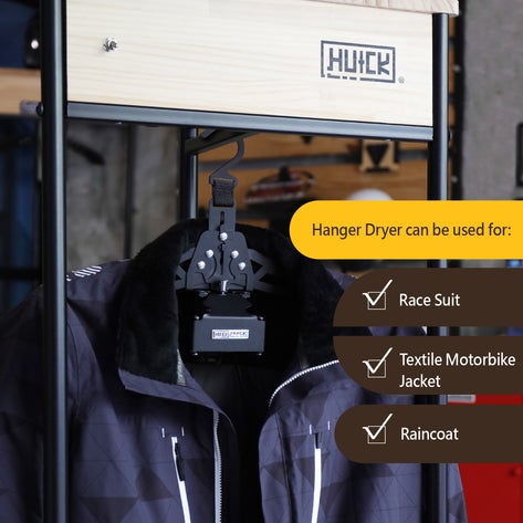 Portable Hanger Dryer with USB Fan (3700RPM)