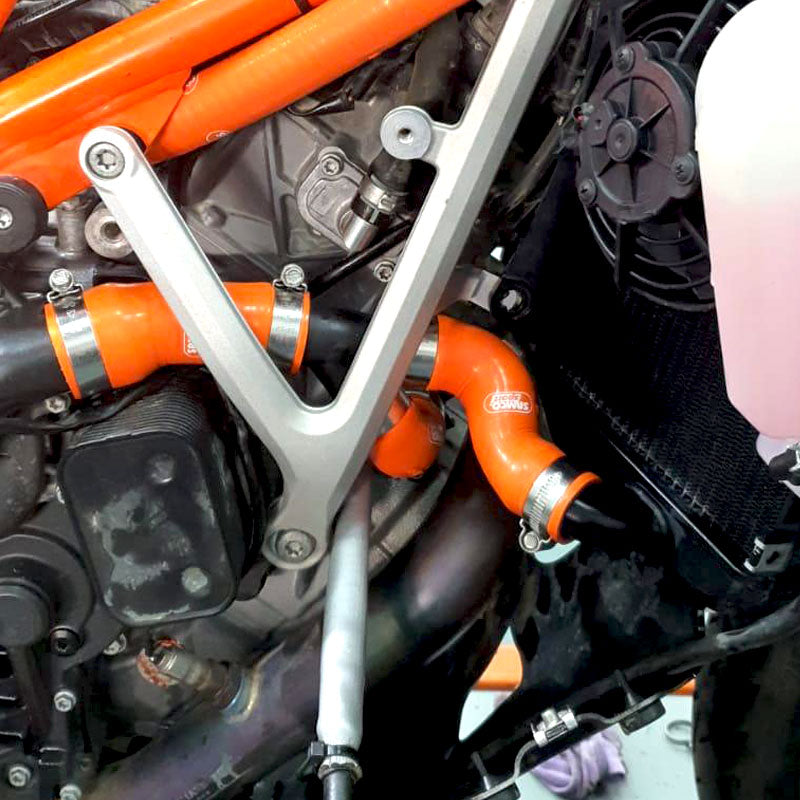 SAMCO Sport Silicone Radiator Coolant Hose Kit (8-pc) for KTM 1290 Super Adventure R / S (2021-2023)