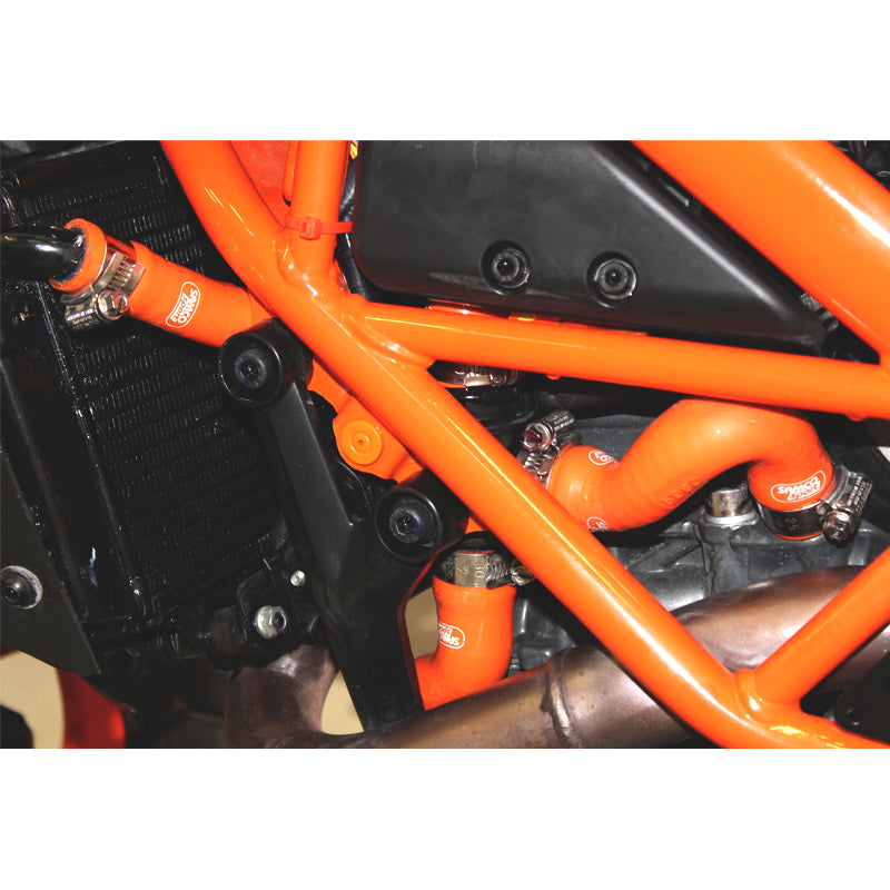 SAMCO Sport Silicone Radiator Coolant Hose Kit (4-pc) for KTM 390 Duke & 250 Duke