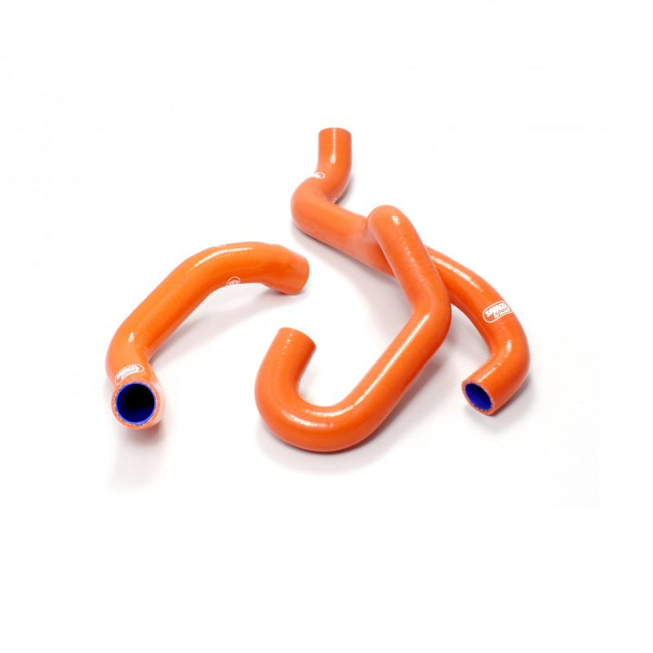 SAMCO Sport Y-Piece Race Design Silicone Radiator Coolant Hose Kit (2-pc) for KTM Adv & Duke Series Models