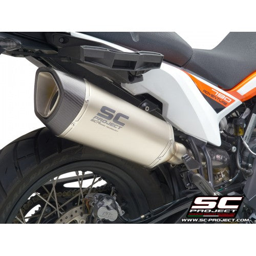 SC1-R Titanium Muffler for KTM 790 Adv / R (2019-2020)