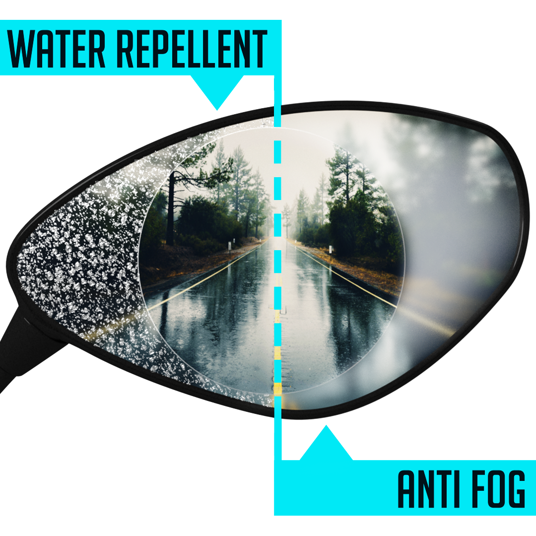 BMW Water Repellent/ Anti-Fog Motorcycle Wing Mirror Protectors