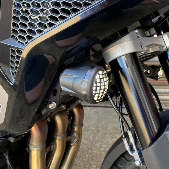 PYRAMID Auxiliary Headlight Guards for TRIUMPH Tiger 660 Sport & 1200 GT Pro / Rally Pro / GT Explorer / Rally Explorer (2022-)