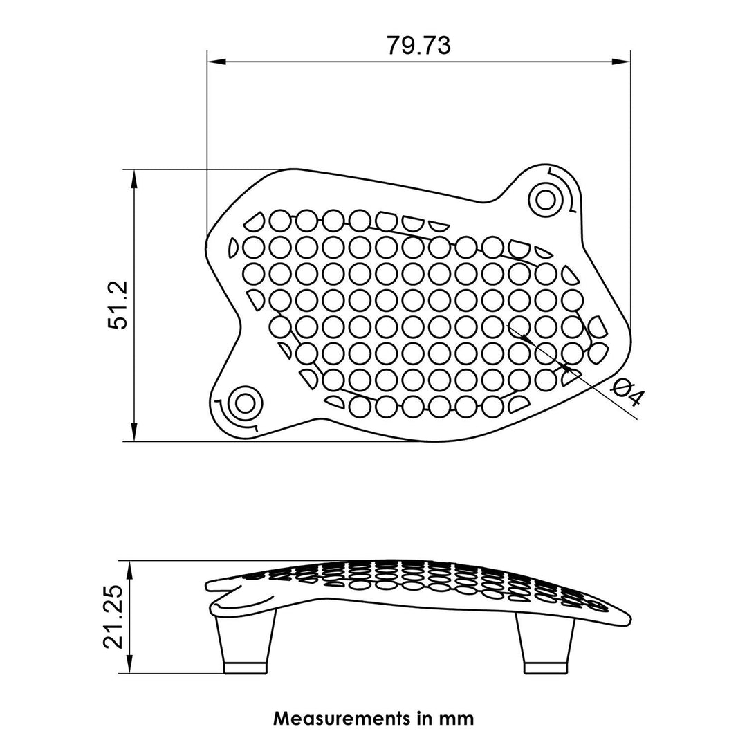 Pyramid Lower Headlight Guards for YAMAHA MT-10 / SP &Tracer 9 / GT / GT+ (2021-)