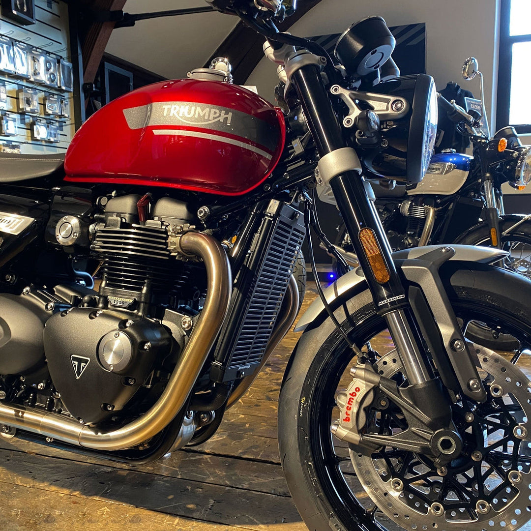 PYRAMID Radiator Guard for Selected TRIUMPH Models