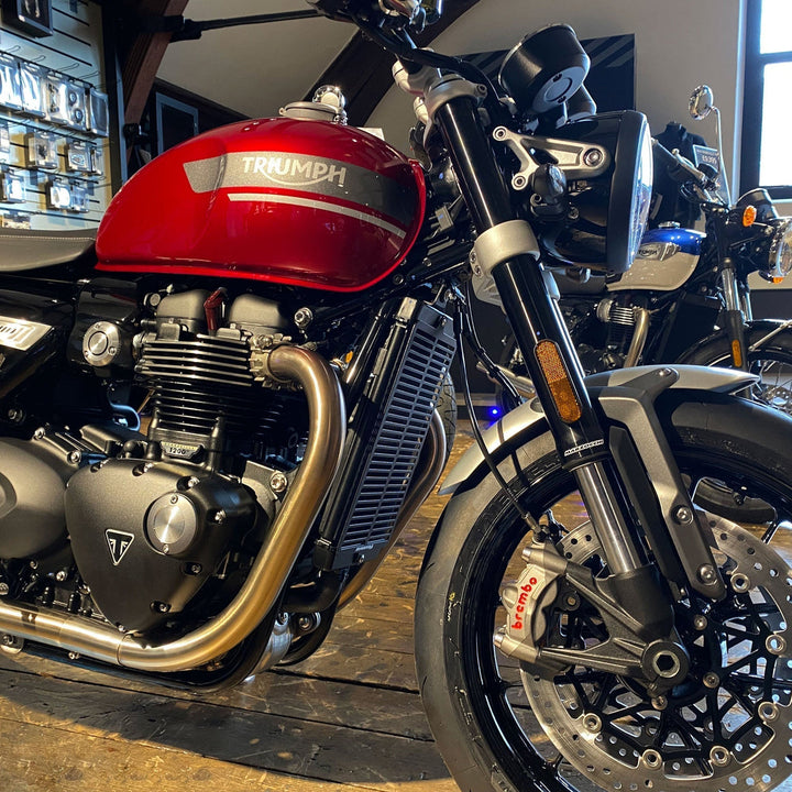 PYRAMID Radiator Guard for Selected TRIUMPH Models