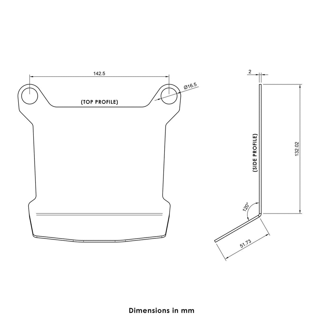 Pyramid Shock Shield for KTM 1290 Superduke R (2020-)