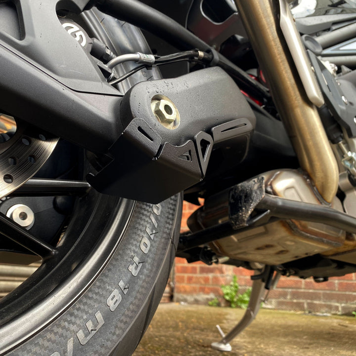 PYRAMID Swingarm Protectors for TRIUMPH Tiger 1200 GT Pro / Rally Pro / GT Explorer / Rally Explorer (2022-)