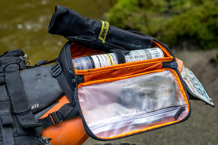 Trails End Rear Fender Bag with Tool Roll