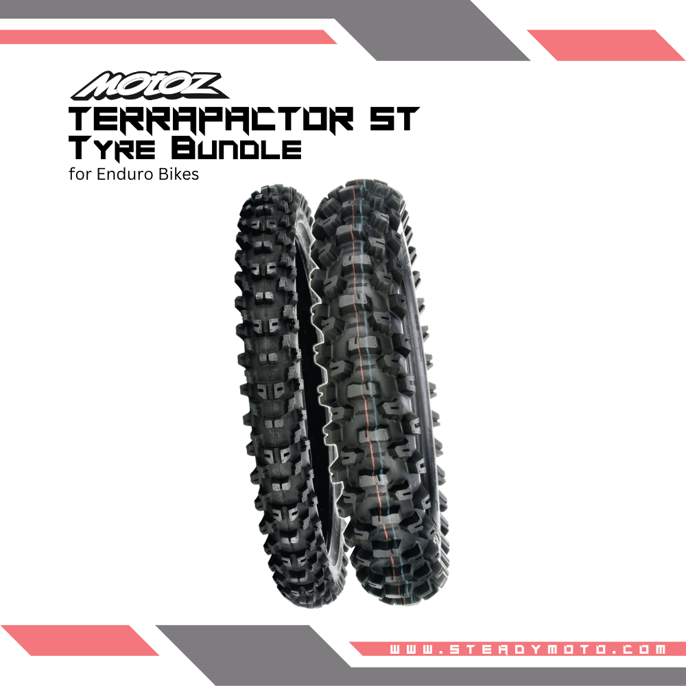 MOTOZ TERRAPACTOR S/T Tyre Bundle for Enduro Bikes