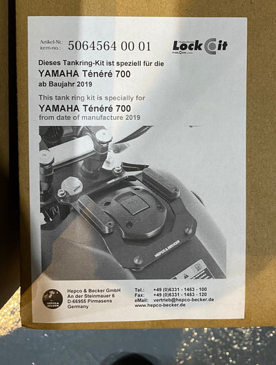 Tankring Lock-It for Yamaha Tenere 700 / Rally (2019-)